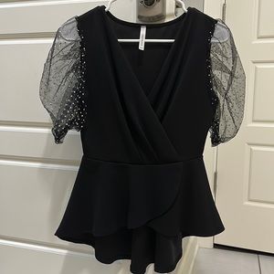 Color black , good condition .